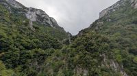 Spaziergang an den Hängen des Olymps