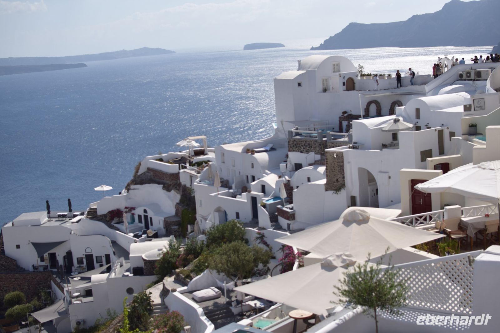 Terrassen von Oia