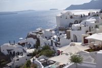 Terrassen von Oia