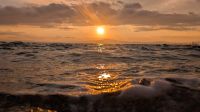 Unser letzter Sonnenuntergang in Griechenland