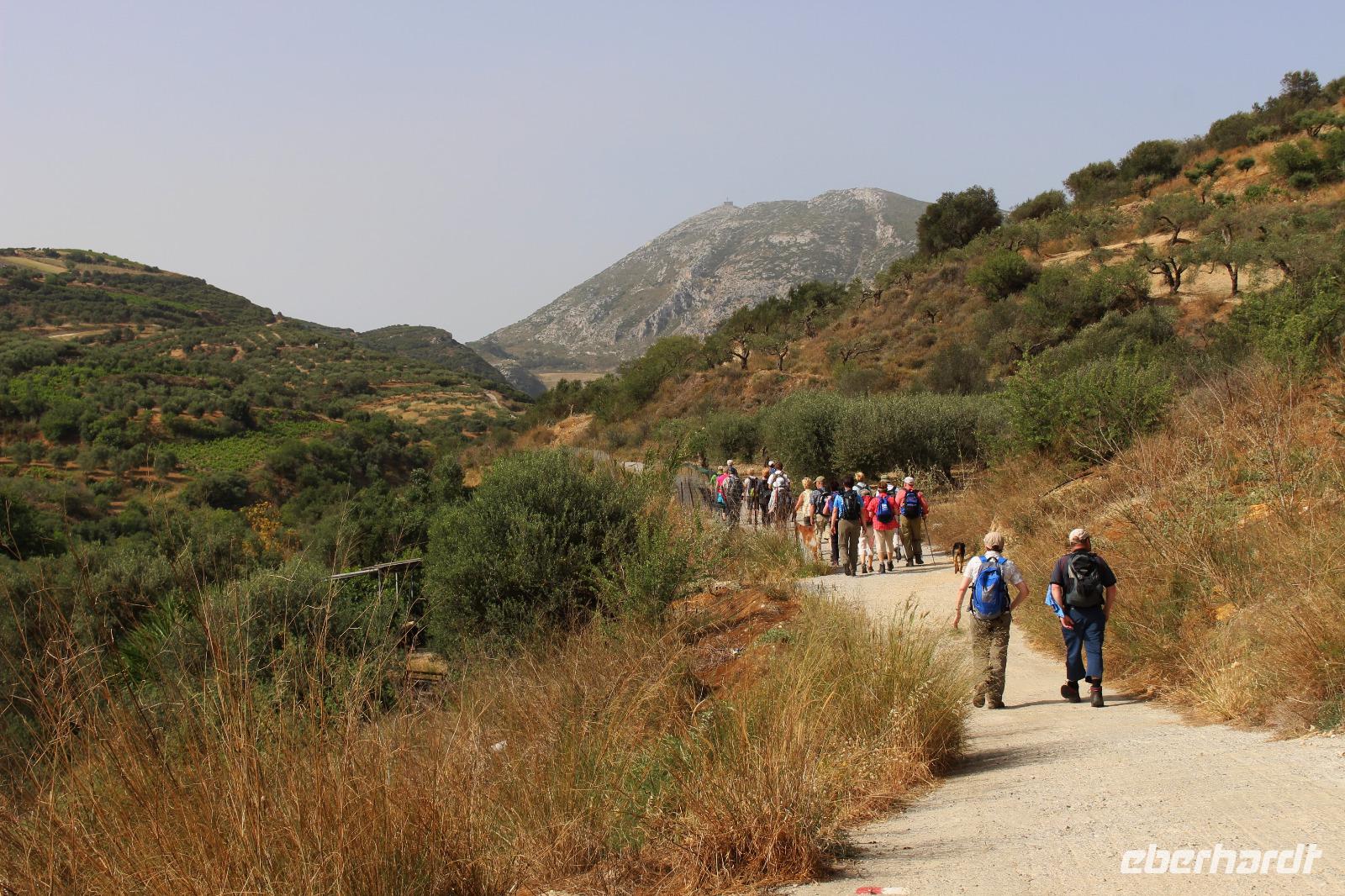 Wanderung in der Knosiano Schlucht
