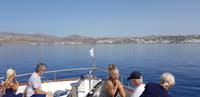 Weiterfahrt von Delos nach Mykonos