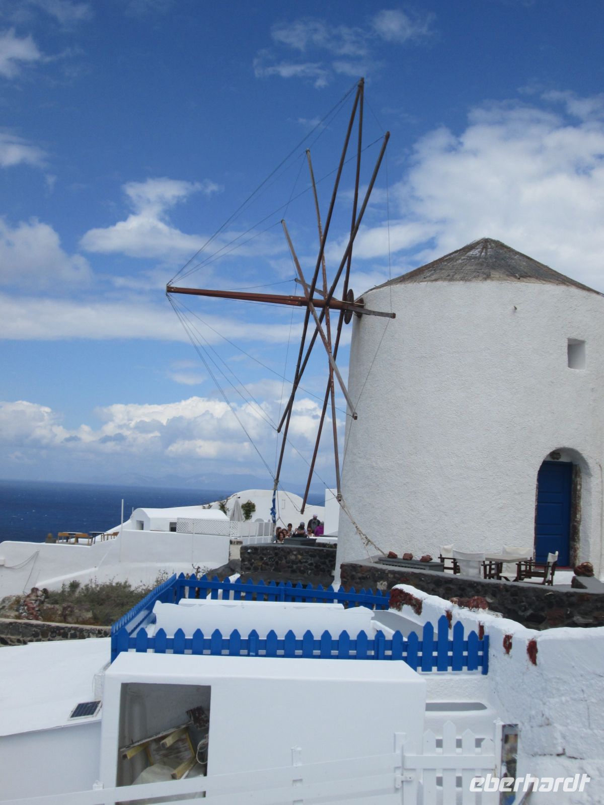 Windmühle in Oia
