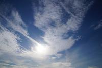 Himmel bei Fährüberfahrt IJmuiden Newcastle