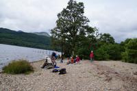 Mittagslager an Loch Lomond