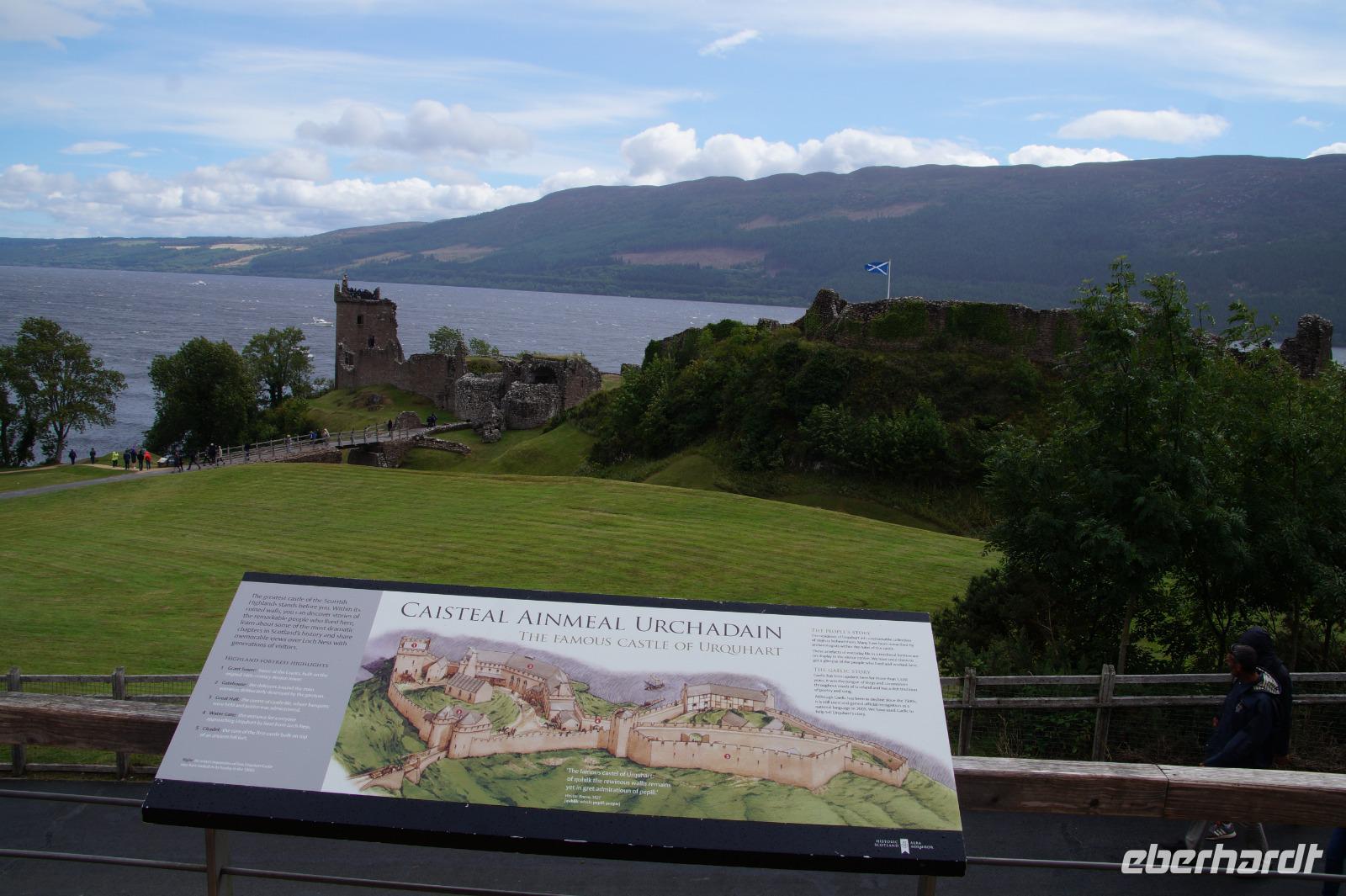 Urquhardt Castle (sprich: 