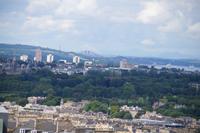 Firth of Forth Rail Bridge, vom Calton Hill aus gesehen