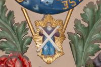 Der heilige Andreas in Georgs III. von Hannovers schottischen Königswappen