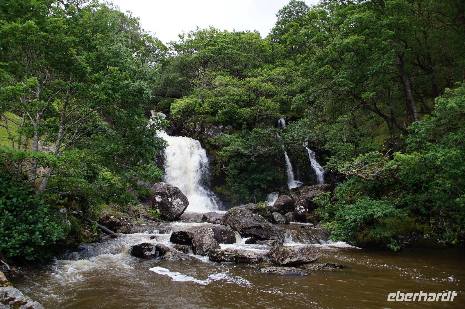 Die Inversnaid-Wasserfälle