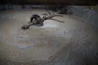 Maische für das Bier, welches die Grundlage des Whiskys bildet 