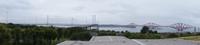Three-Bridges-Viewpoint: Queensferry Crossing (2017), Firth of Forth Road Bridge (1964), Firth of Forth Railbridge (1890)