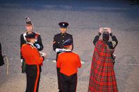 Royal Military Tattoo: Die feierliche Eröffnung des Abends, der Quaich wird präsentiert