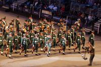 Tattoo: Nigeria marschiert ein.