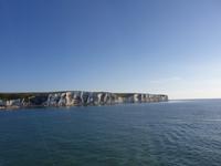 Ankunft in Dover mit dem Klippen im Hintergrund (1)