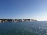 Ankunft in Dover mit dem Klippen im Hintergrund (2)