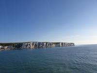 Ankunft in Dover mit dem Klippen im Hintergrund (3)
