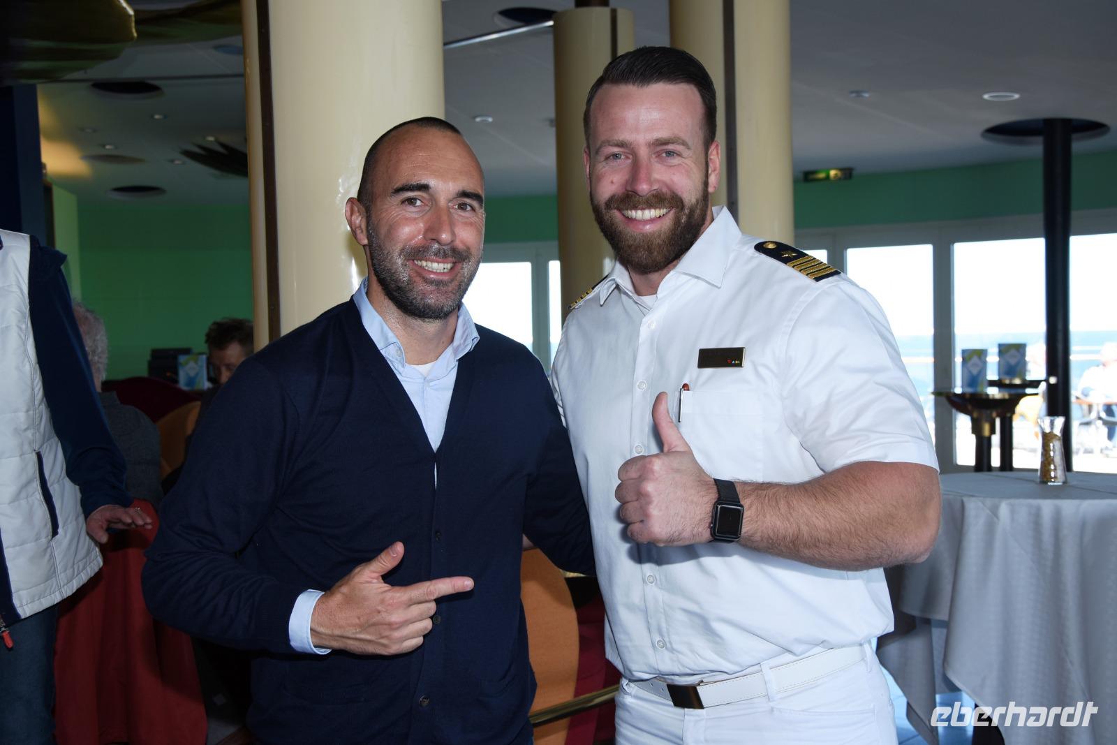 Treffen mit dem Kapitän