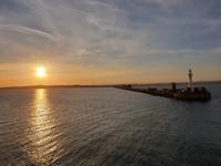 Sonntenuntergang am Bord (1)