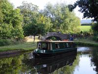 Bootsfahrt auf dem Monmouthshire&Brecon Canal