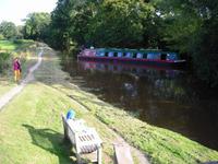 Bootsfahrt auf dem Monmouthshire&Brecon Canal