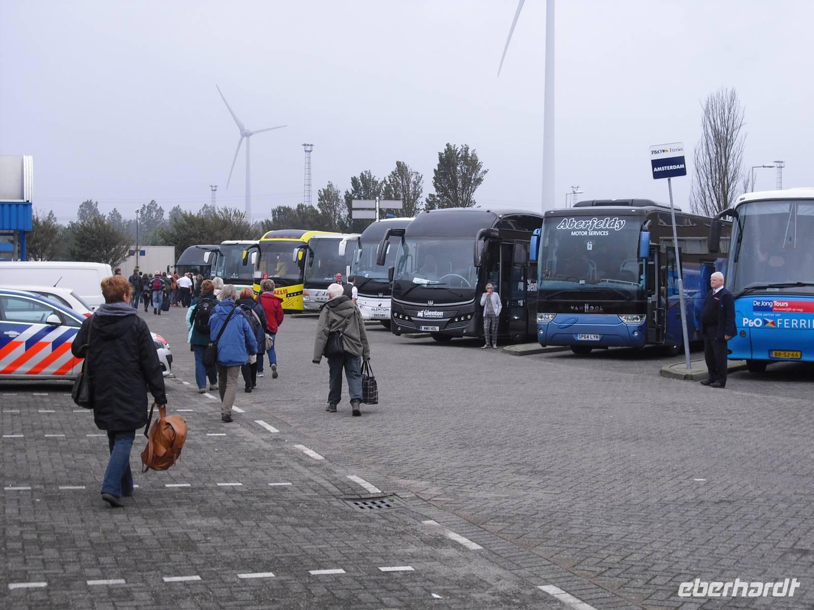 Heimreise von Rotterdam