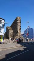 Alte Stadtmauer in Caernarfon