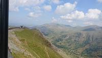 Auf der Fahrt hinauf zum Snowdon
