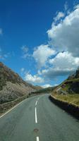 Panoramafahrt durch die Snowdonia Mountains