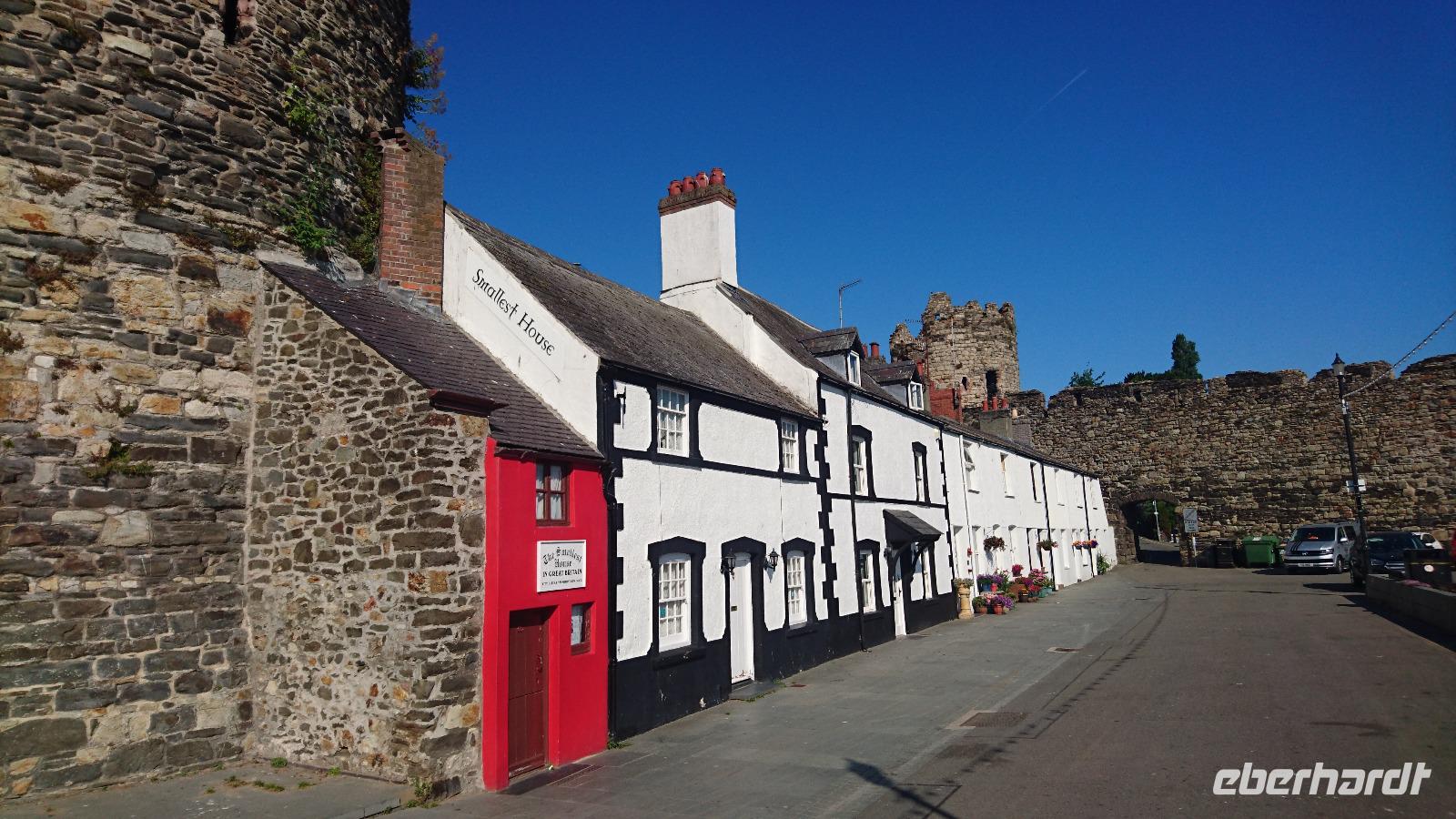 Am kleinsten Haus Großbritanniens in Conwy