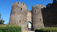 An den Mauern von Conwy