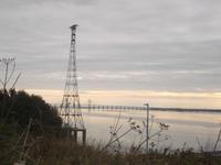 neue Brücke über die Flussmündung des Severn