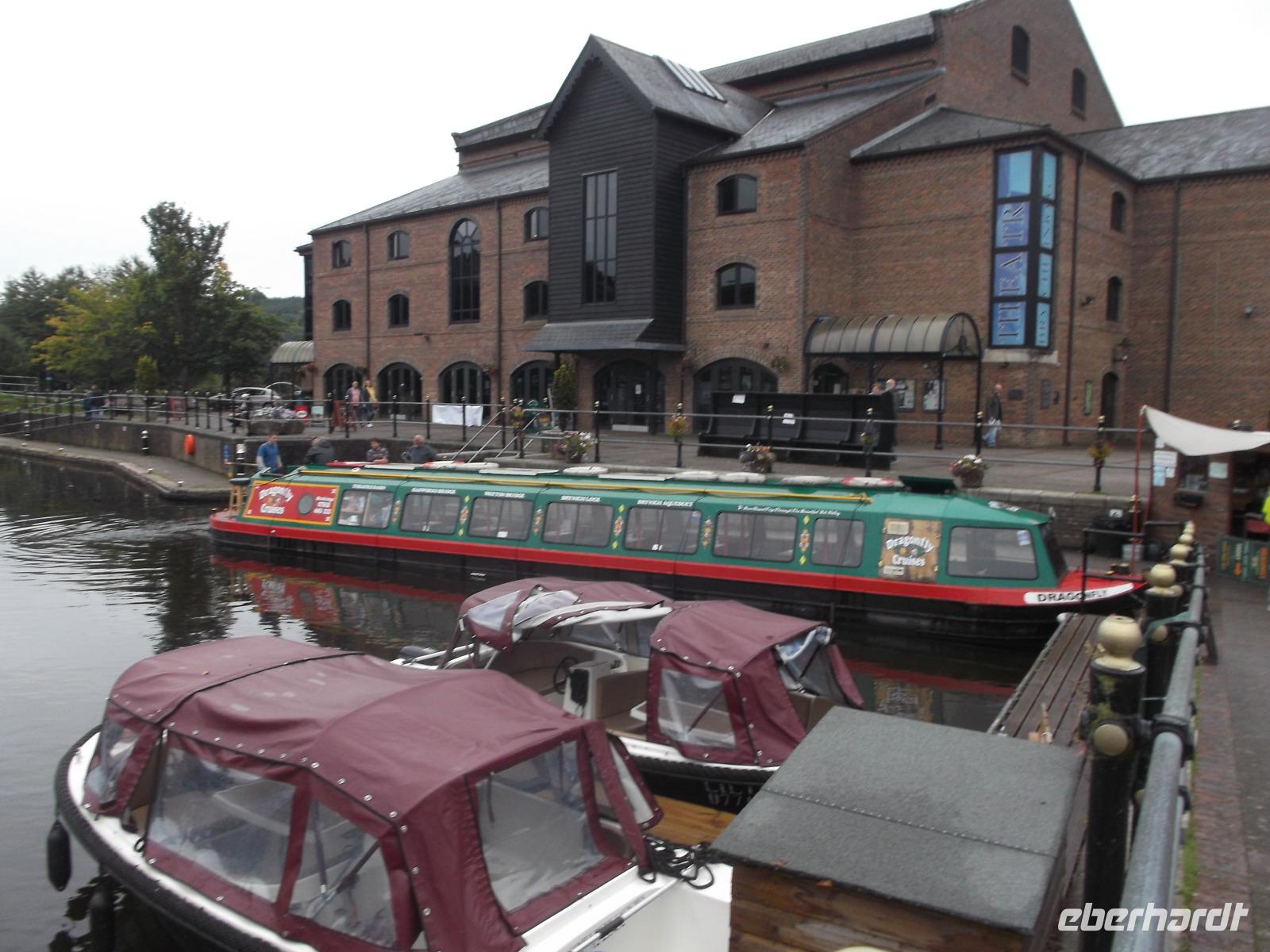 Der kleine Hafen von Brecon