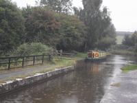an der Schleuse im Brecon & Monmouth-Canal