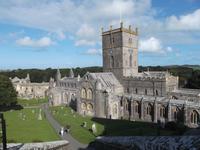 Kathedrale St. Davids - der größte Kirchenbau in Wales
