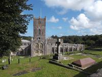 Kathedrale St. Davids - der größte Kirchenbau in Wales