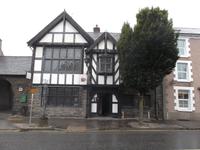 Teil des alten Parlamentsgebäudes von Owain Glyndwr in Machynlleth