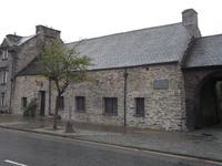 Teil des alten Parlamentsgebäudes von Owain Glyndwr in Machynlleth