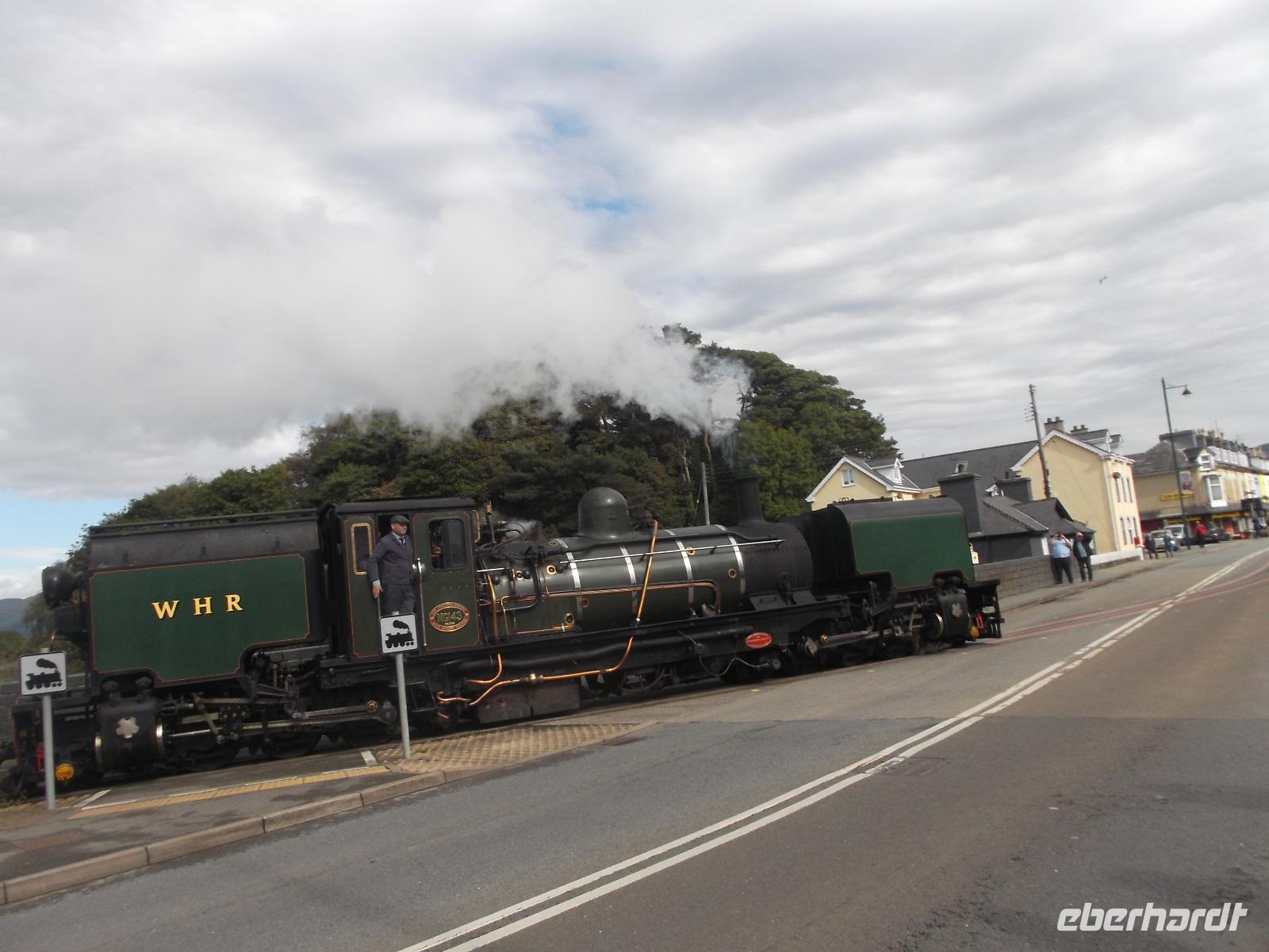 Welsh Highland Heritage Railway in Porthmadog