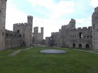 Caernarfon, Burg mit Krönungsstelle des 