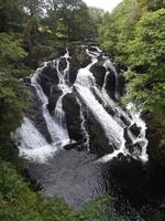 Swallow-Wasserfälle im Herzen von Snowdonia