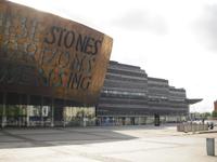 Im Hafengelände von Cardiff