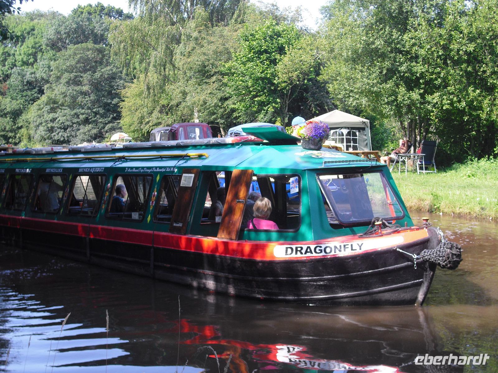 Fahrt mit einem Narrow Boat