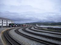 Zugfahrt von Porthmadog nach Caernarfon