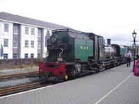Zugfahrt von Porthmadog nach Caernarfon