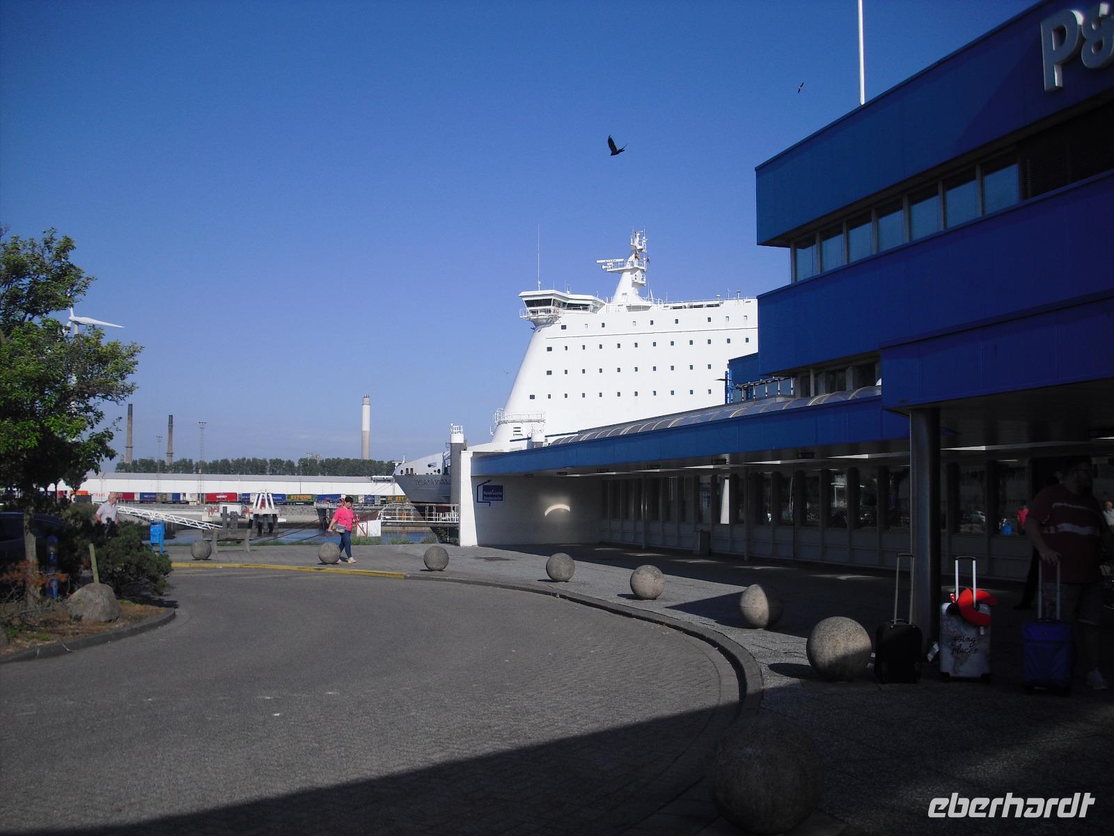 Ankunft in Rotterdam