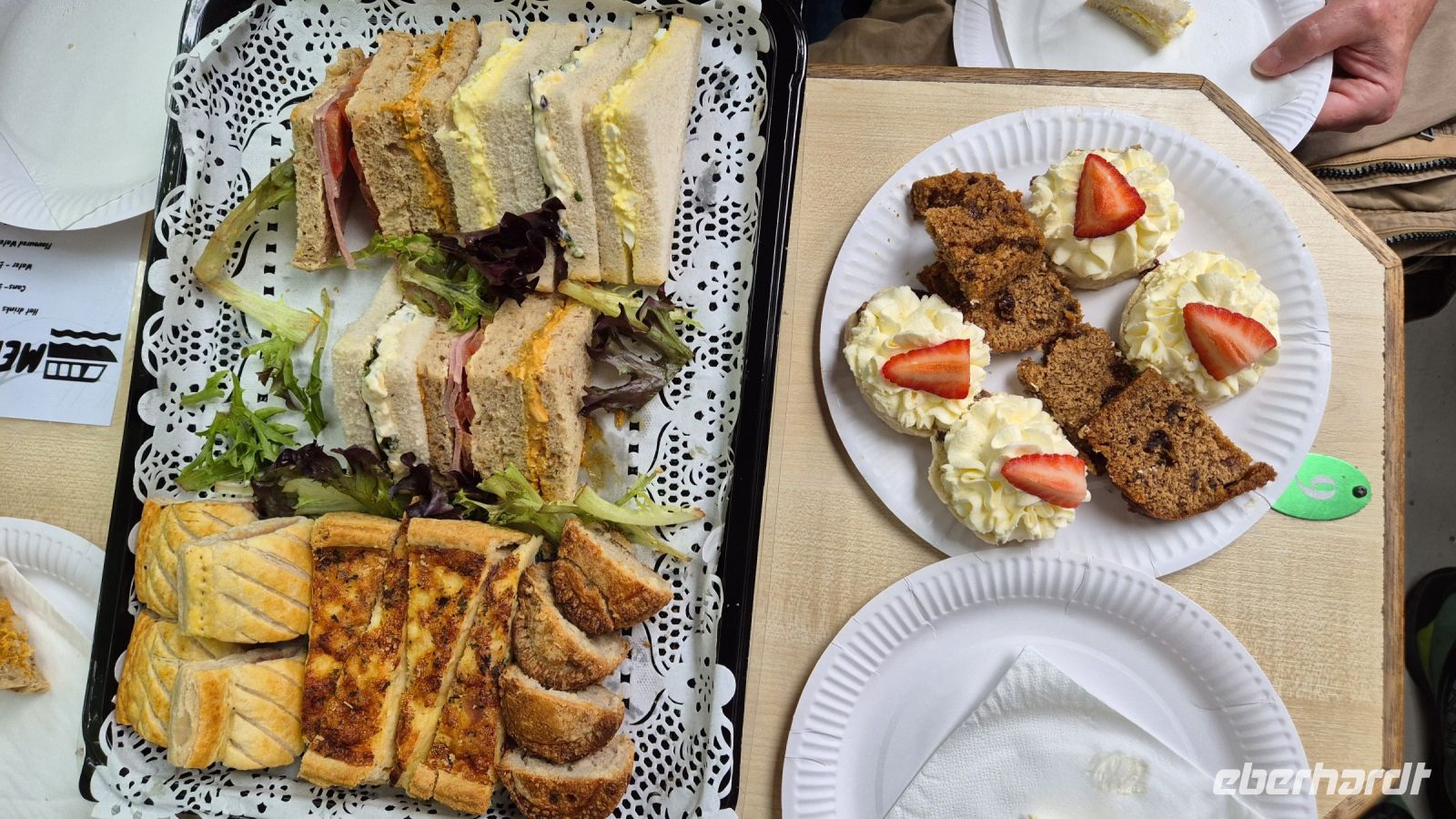 Brecon Kanalfahrt mit Afternoon Tea