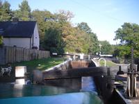 Bootsfahrt auf dem Monmouth and Brecon Canal