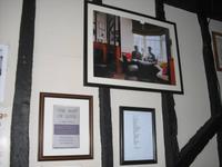 Laugharne - Brown`s Hotel mit Dylan Thomas Ecke