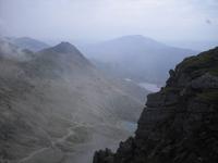 Abstieg nach Llanberis mit fantastischen Ausblicken