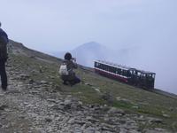 Abstieg nach Llanberis mit fantastischen Ausblicken